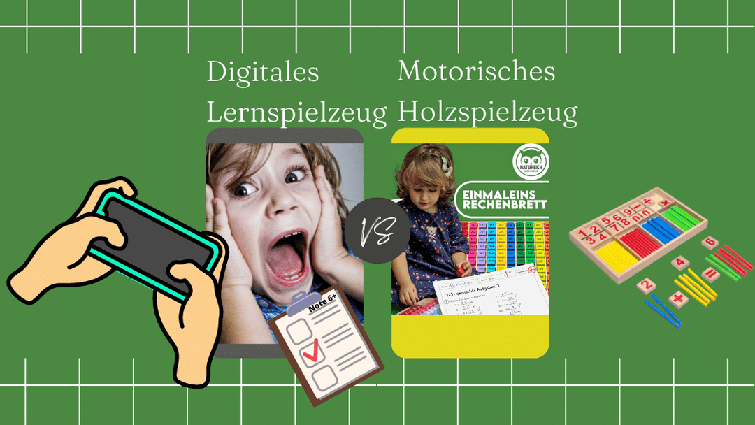 Fällen Sie die richtigen Entscheidungen fürs Kinderzimmer: Anfassbares versus digitales Lernspielzeug – wer hat die Nase vorn?