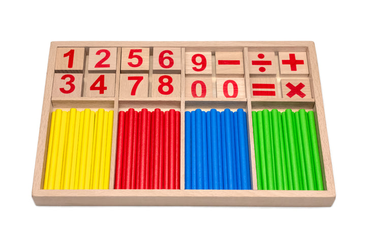 Montessori Rechenstäbchen - 3 Varianten zur Wahl - Natureich