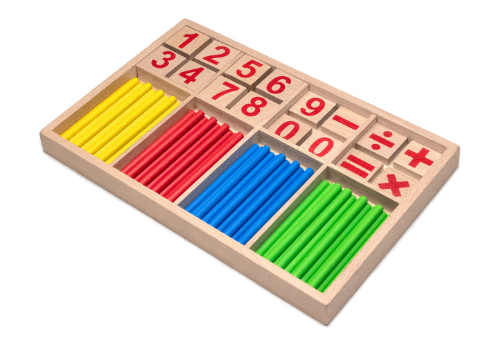 Montessori Rechenstäbchen - 3 Varianten zur Wahl - Natureich
