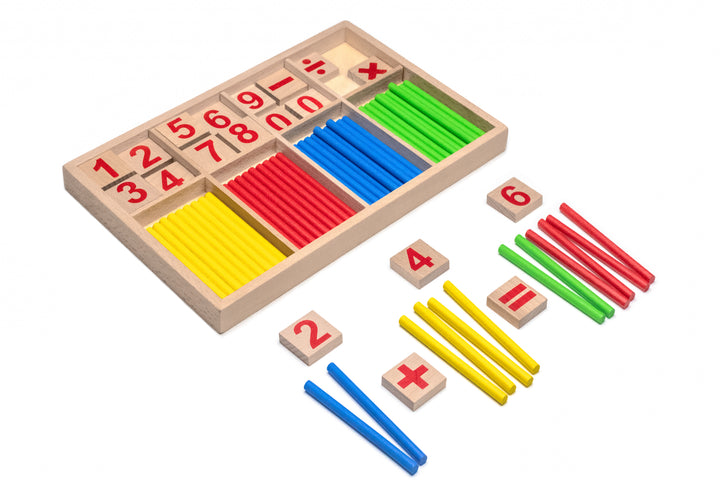Montessori Rechenstäbchen - 3 Varianten zur Wahl - Natureich