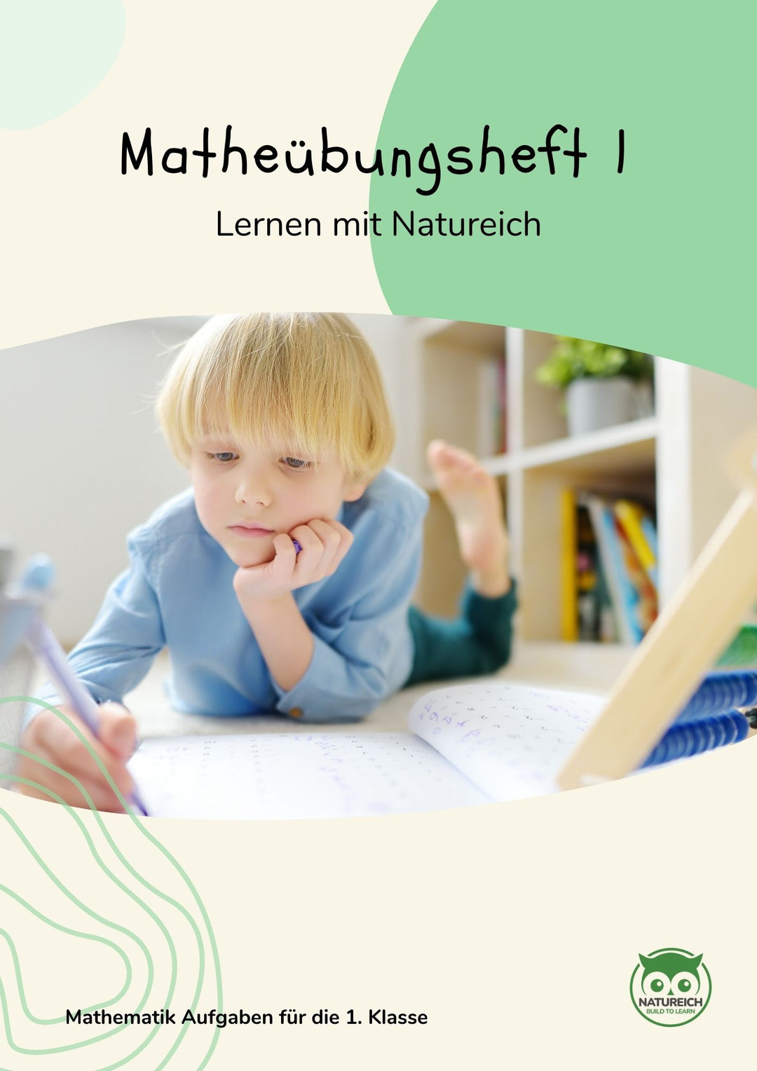 1. Klasse Mathe Übungsbuch - Digitaler Download - Natureich