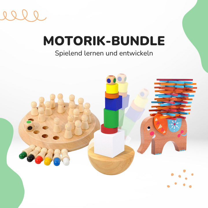 Motorik-Bundle: Kreatives Spielen für kleine Entdecker - Natureich
