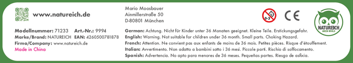 Matheboxen aus Holz: Plus, Minus, Mal, Geteilt - Natureich