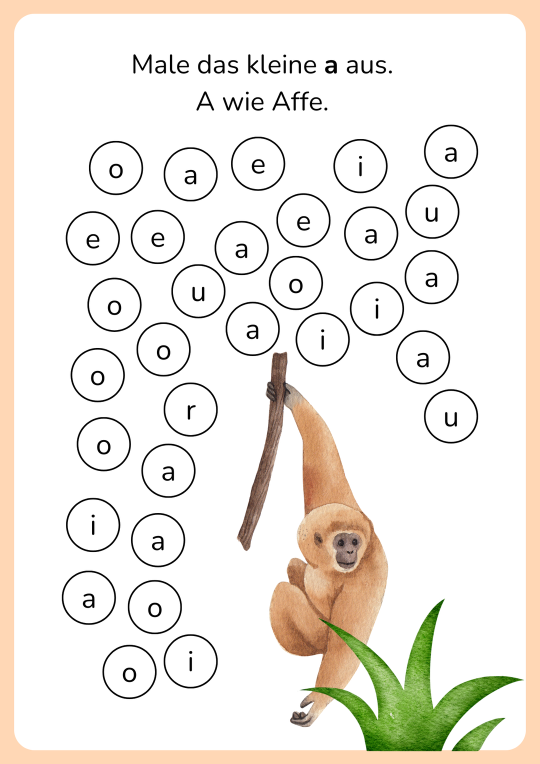 Vorschulheft ABC – Digitaler Download - Natureich