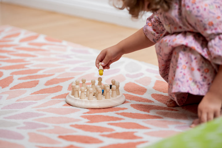 Natureich Memory Holz Spiel mit Spielfiguren - Natureich