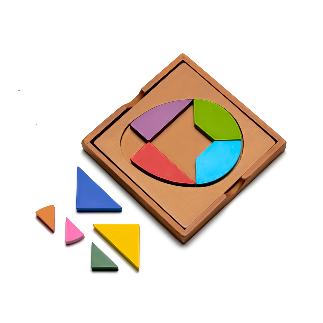Natureich Rätsel Steckpuzzle mit geometrischen Formen - Natureich