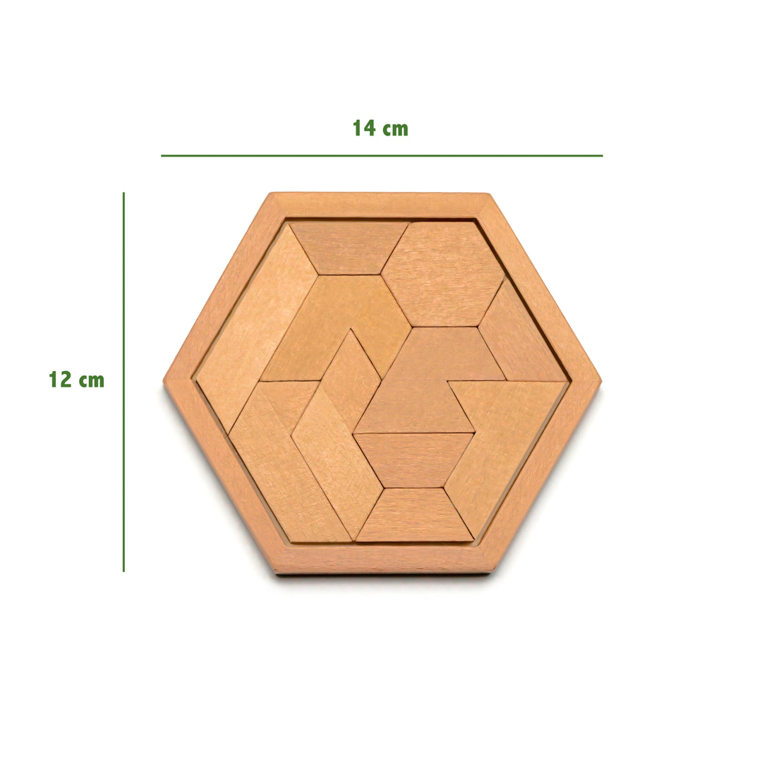 Natureich Rätsel Steckpuzzle mit geometrischen Formen - Natureich
