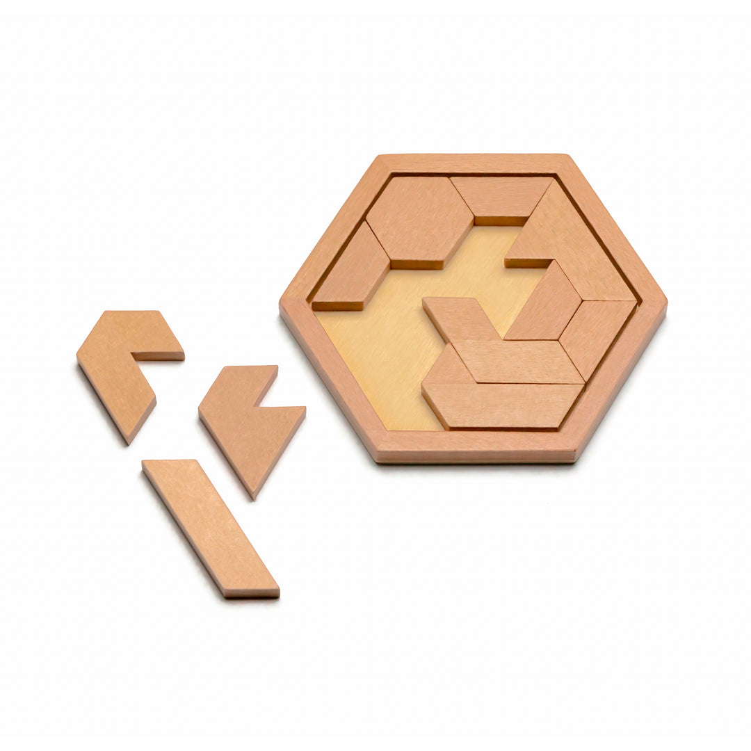 Natureich Rätsel Steckpuzzle mit geometrischen Formen - Natureich