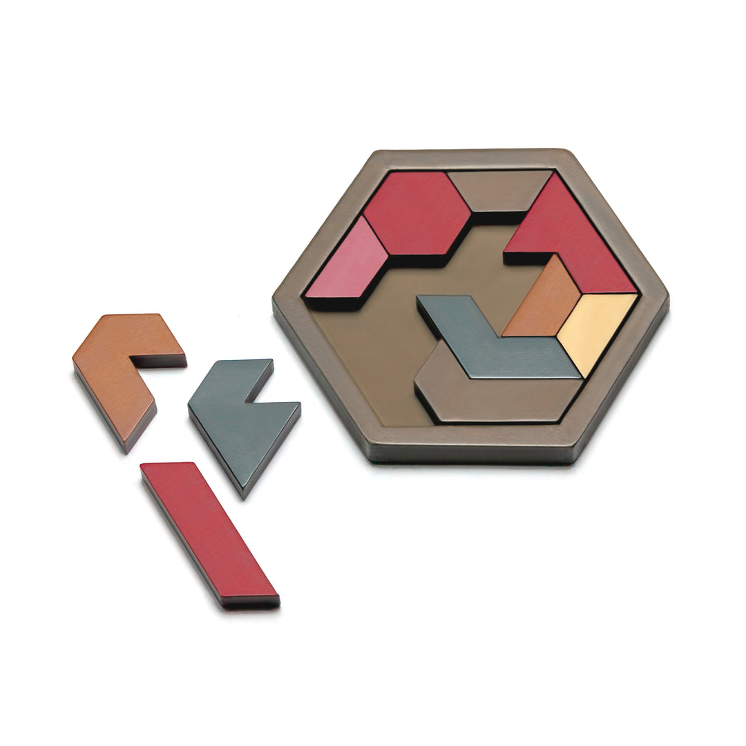 Natureich Rätsel Steckpuzzle mit geometrischen Formen - Natureich