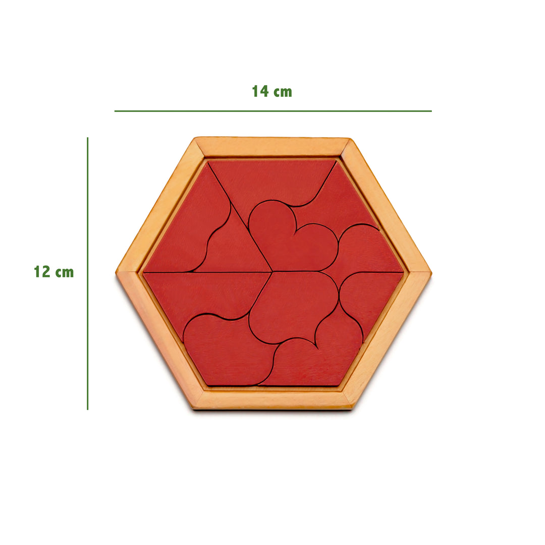 Natureich Rätsel Steckpuzzle mit geometrischen Formen - Natureich